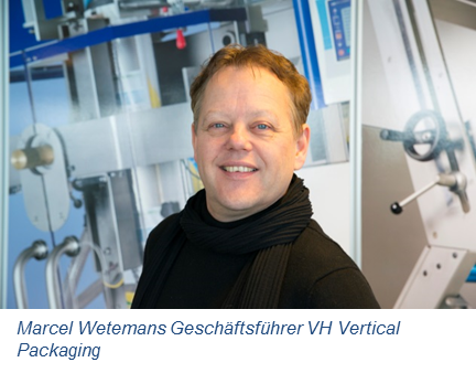 KOLLMORGEN VH Vertical Marcel Wetemans Geschäftsführer VH Vertical Packaging